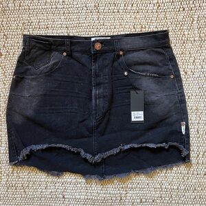 One Teaspoon denim skirt NWT